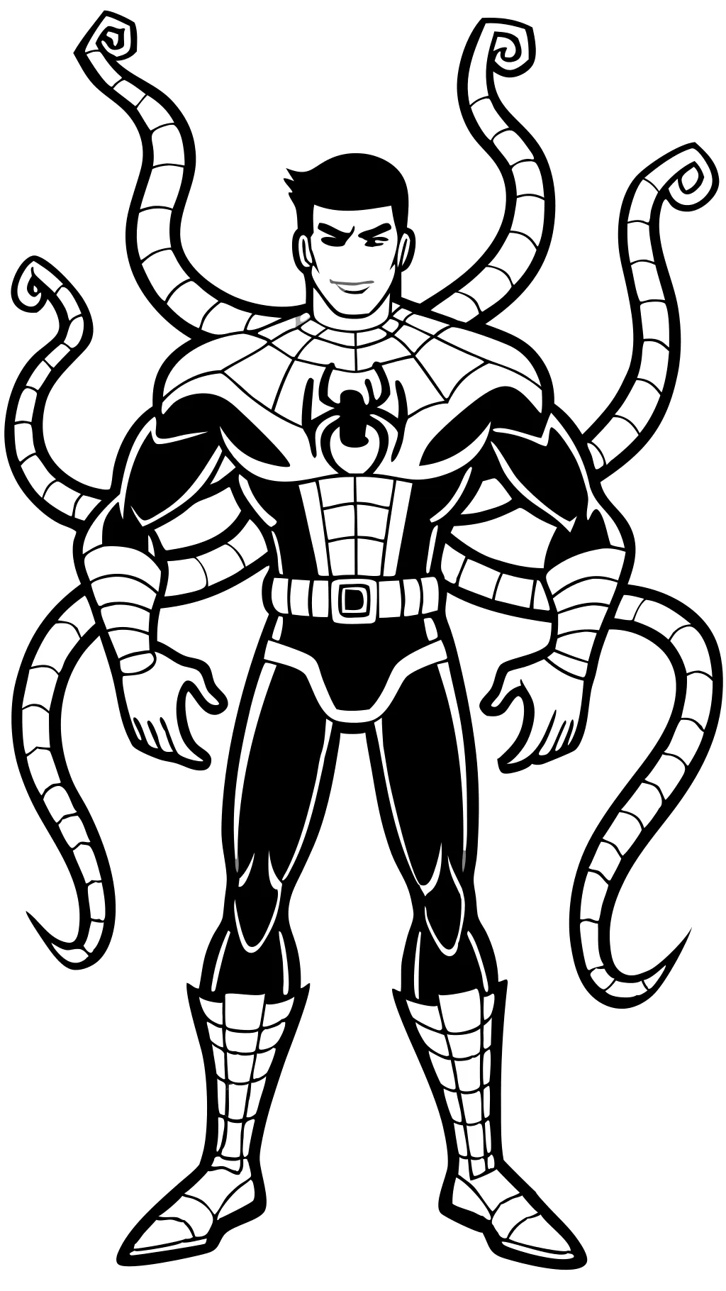 Páginas para colorear de Doc Ock